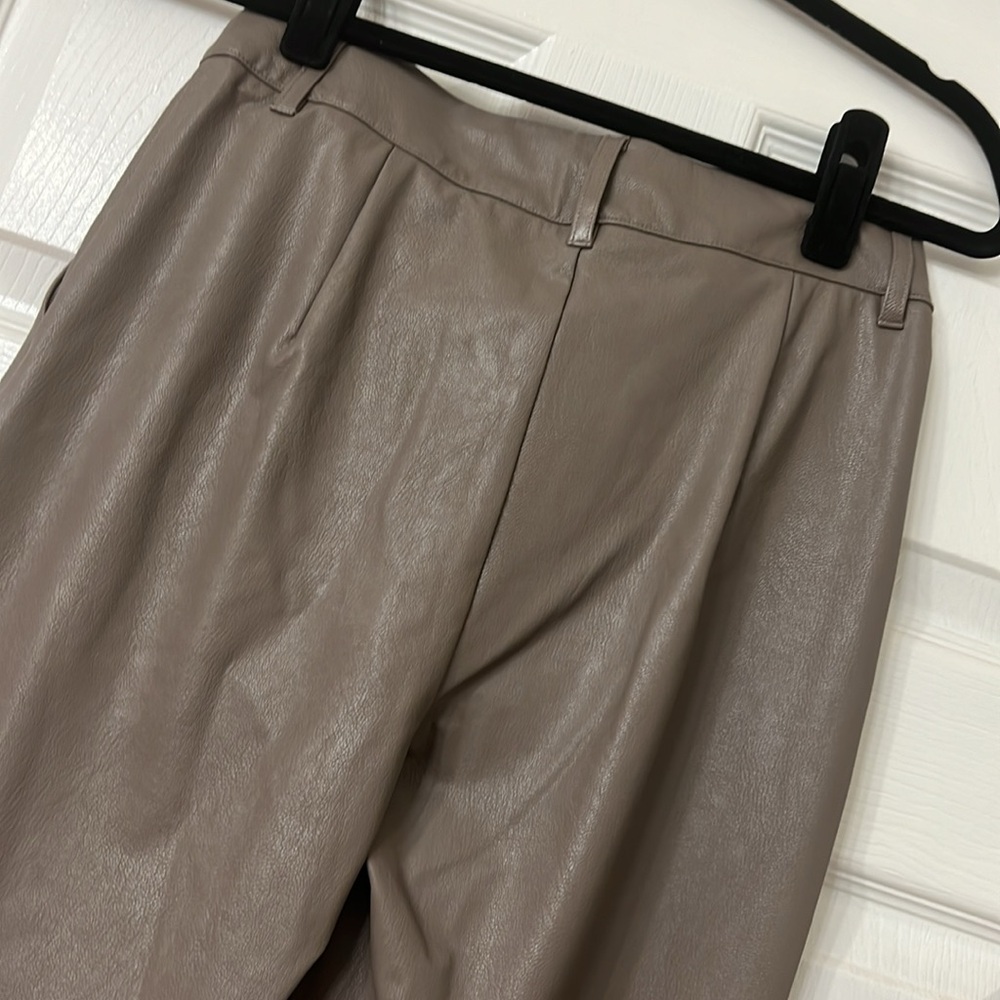 Commando Cropped Faux Stretch Leather Straight Leg Pants Various sizes - Picture 6 of 8